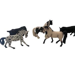 Schleich Farm Animal Lot Horse Cow Bull Figures 2003–2014 AS IS